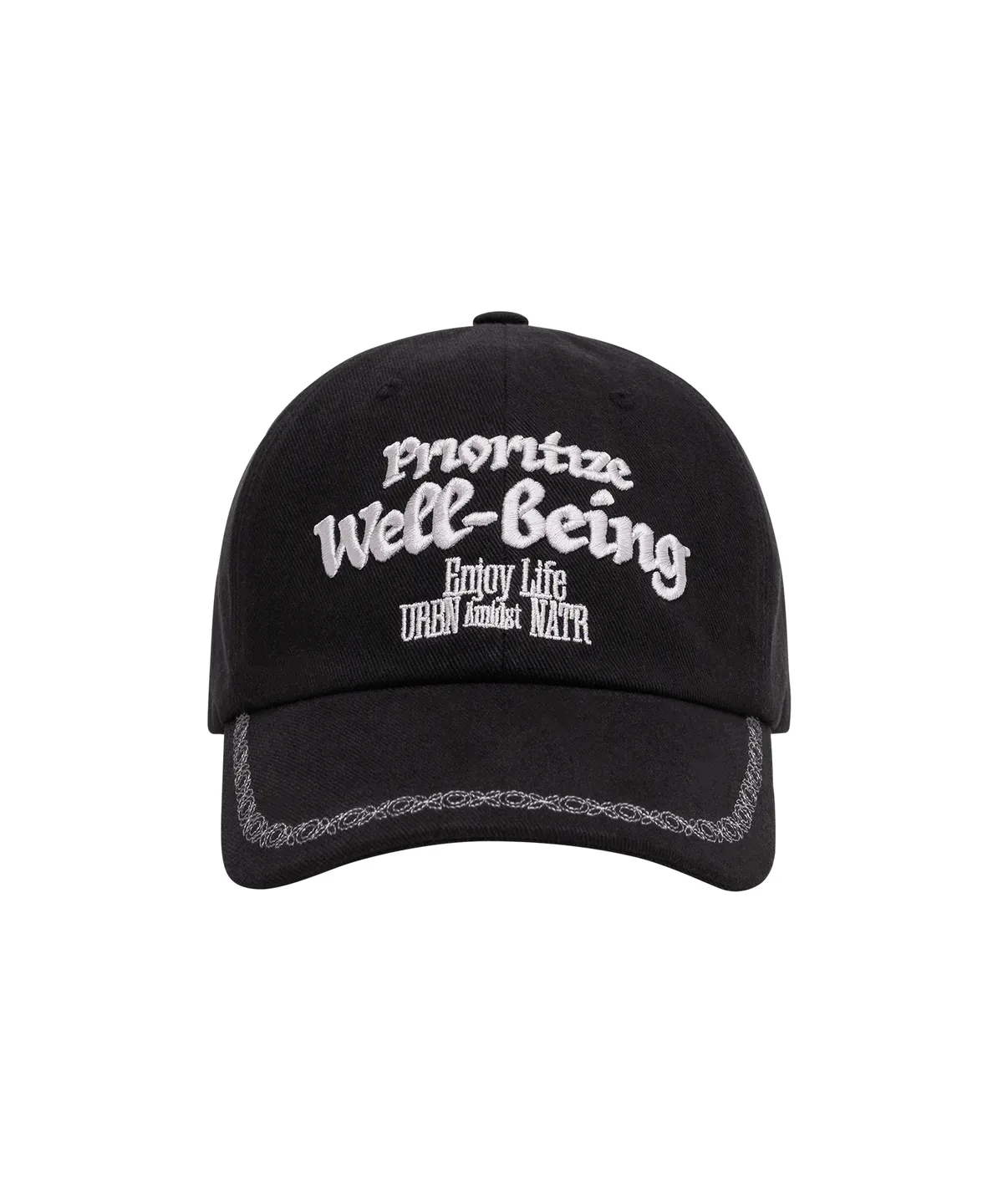 웰빙익스프레스(WELLBEING EXPRESS) Wellbeing Ball Cap Black