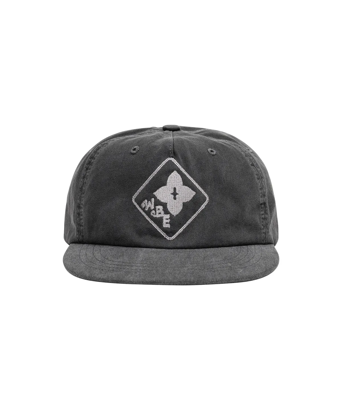 웰빙익스프레스(WELLBEING EXPRESS) Flower Wbe Cap Charcoal