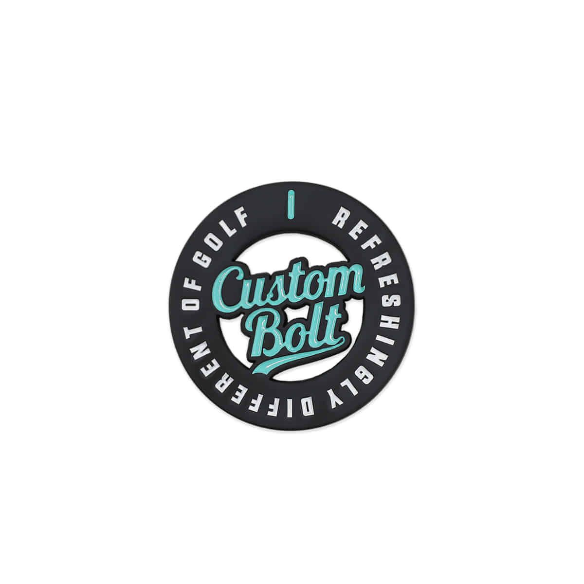 커스텀볼트(CUSTOMBOLT) 볼마커 1종 ＋ 네임택 1종 스카이민트 세트