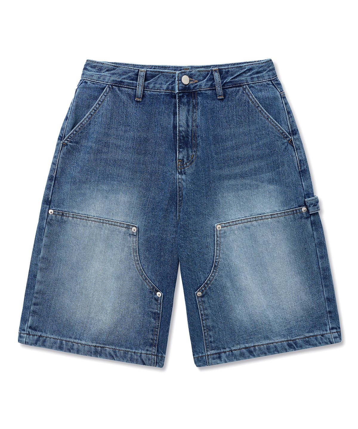 미드나잇 무브(MIDNIGHT MOVE) 7 denim pants (blue)
