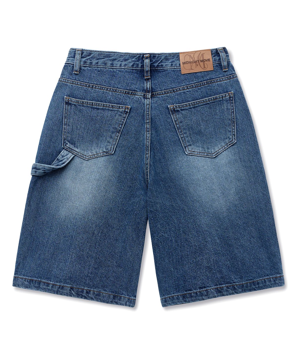 미드나잇 무브(MIDNIGHT MOVE) 7 denim pants (blue)