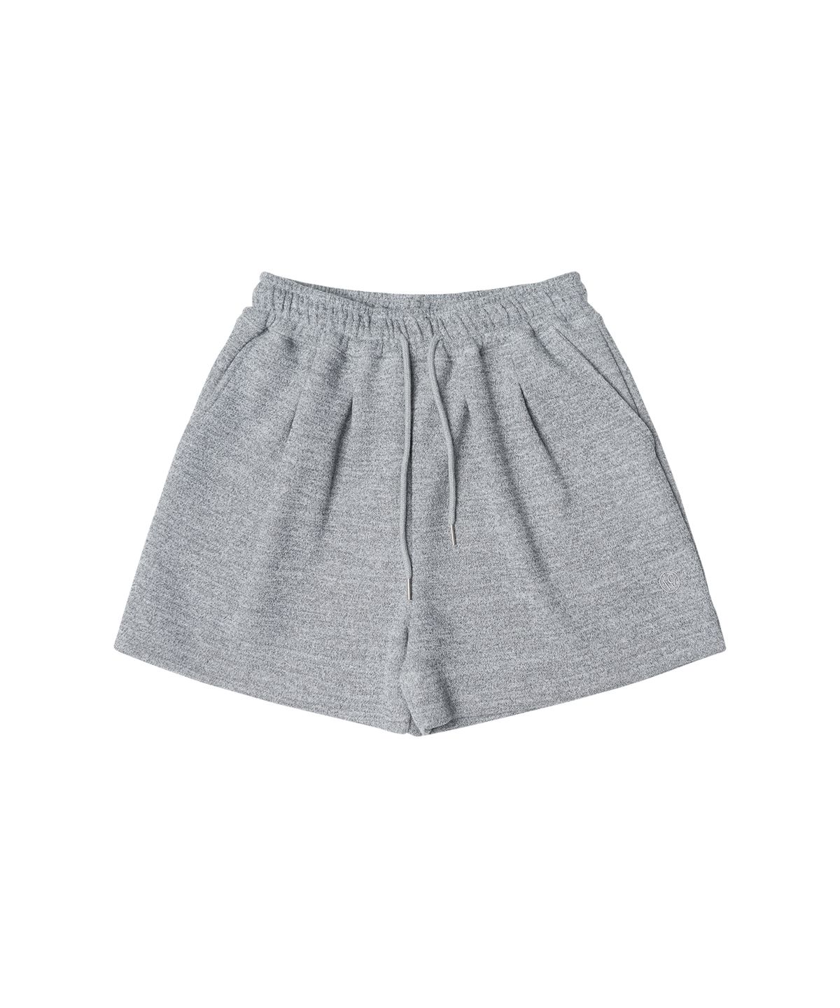 반원 아틀리에(VANONE ATELIER) P3186 하울 투턱 쇼츠_Melange gray