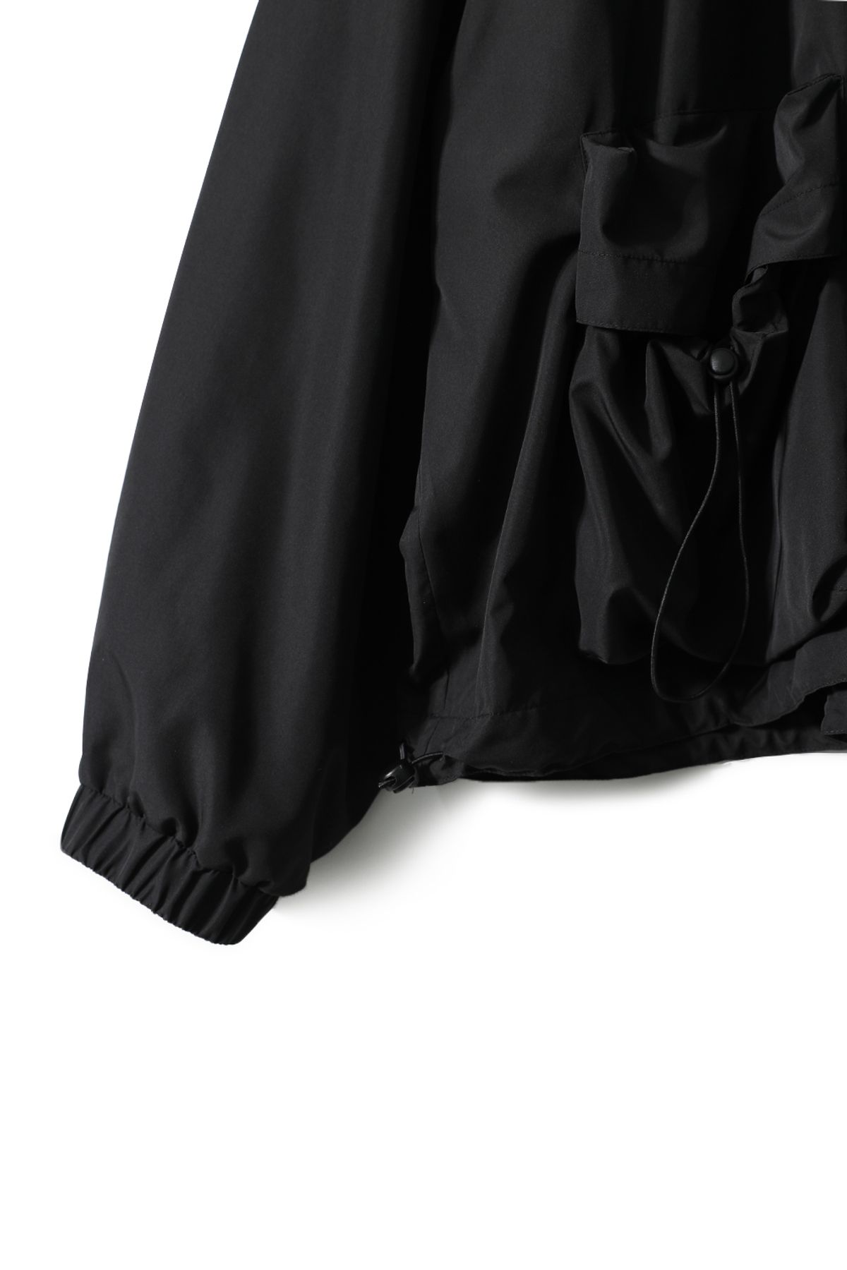 홀리선(HORLISUN) Parker String Jacket Black