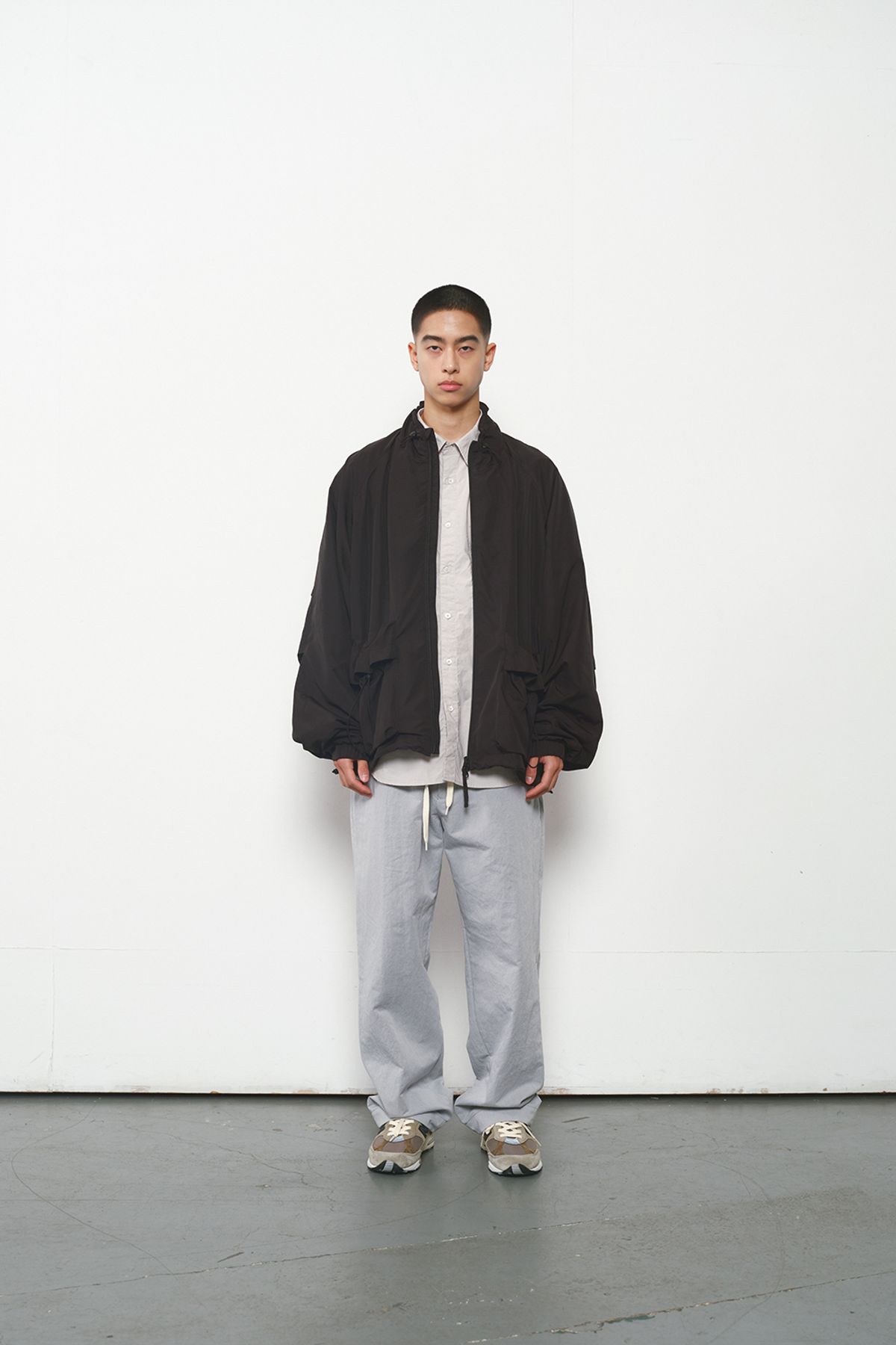 홀리선(HORLISUN) Parker String Jacket Black