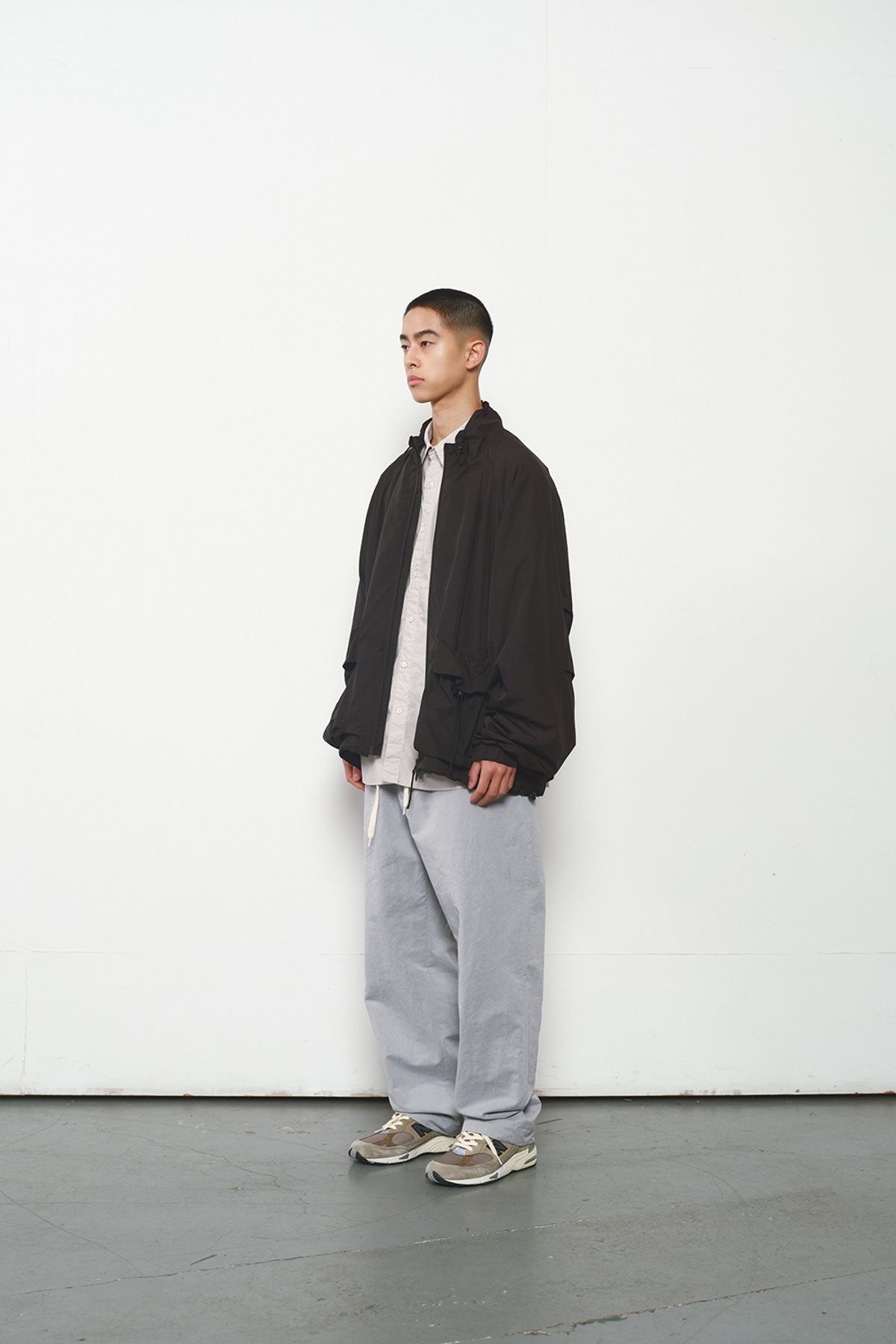 홀리선(HORLISUN) Parker String Jacket Black