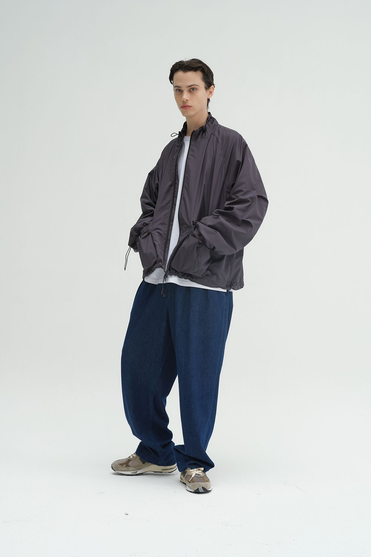 홀리선(HORLISUN) Parker String Jacket Charcoal