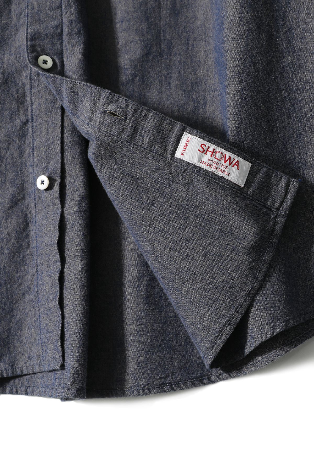 홀리선(HORLISUN) Jane Denim Shirt Blue