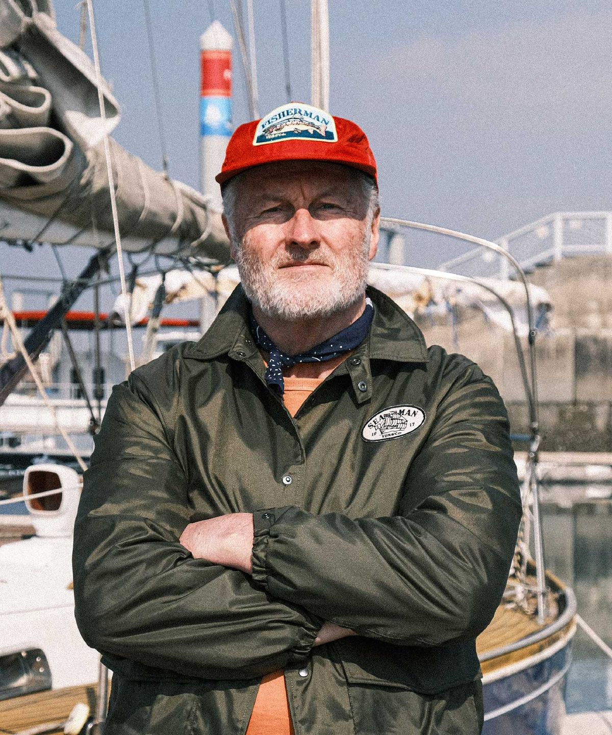 비디알(VDR) FISHERMAN CAP [Chili]