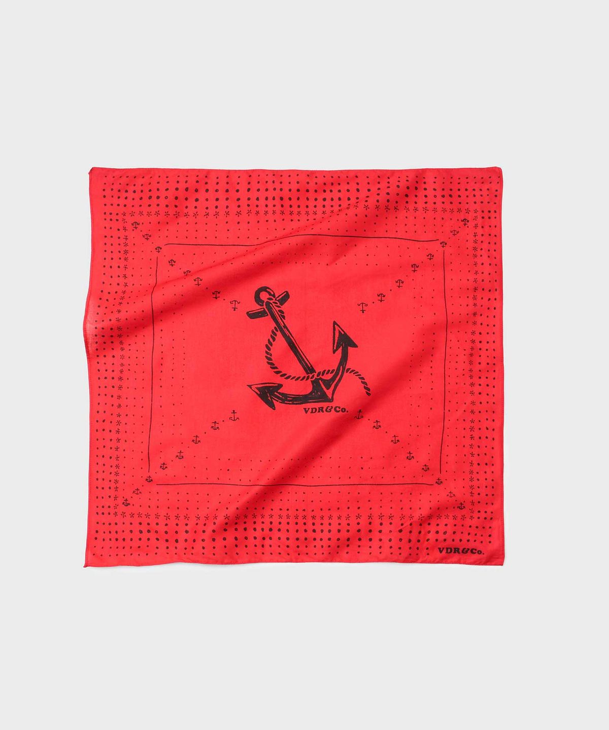 비디알(VDR) (50X50) ANCHOR BANDANA [Red]