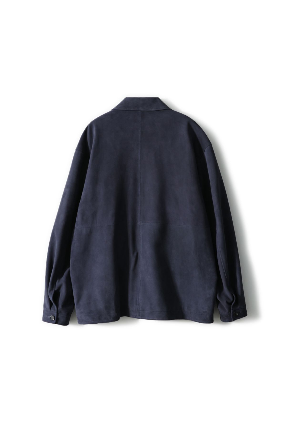 홀리선(HORLISUN) Capital Suede Leather Work Jacket Indigo Navy