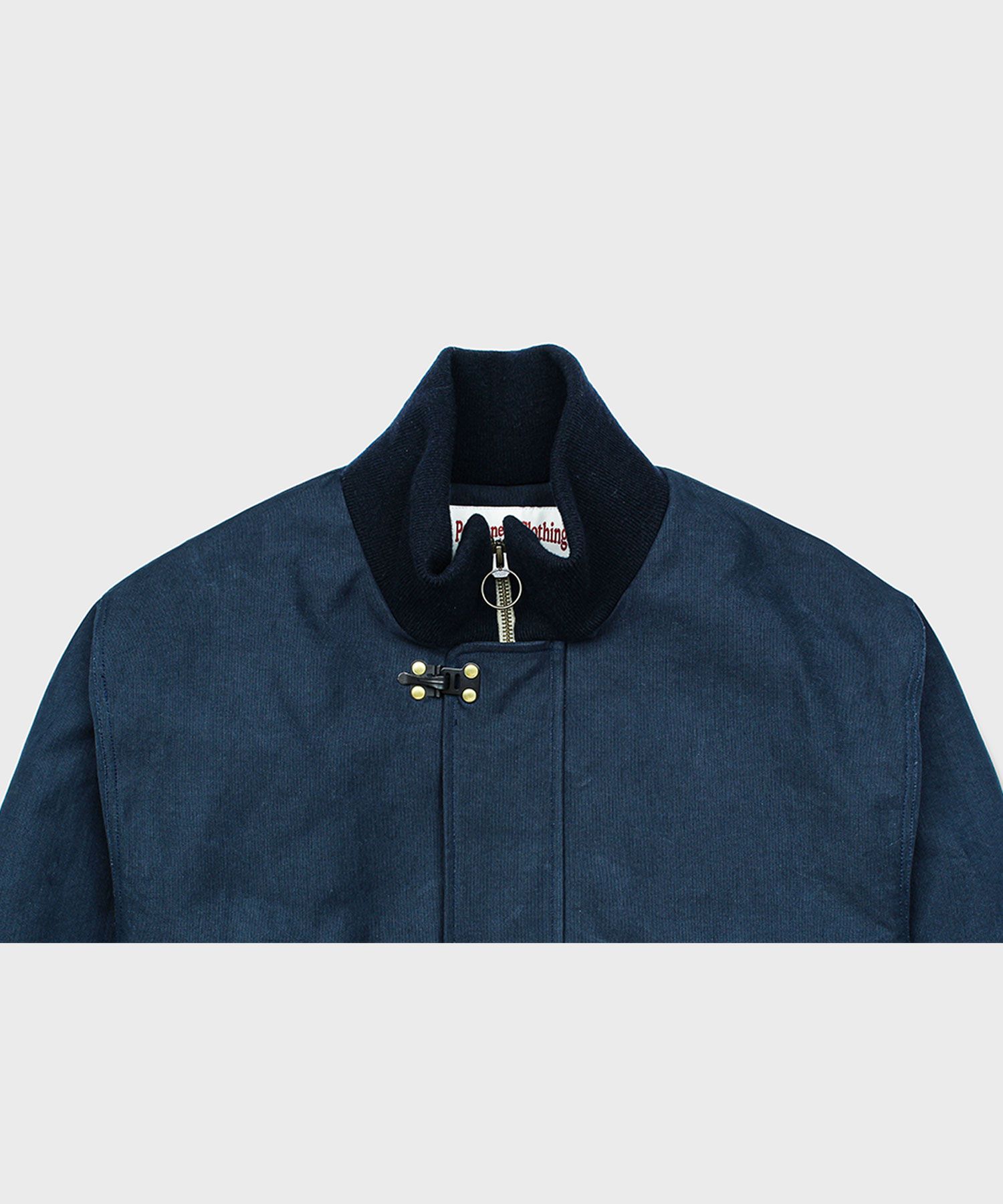 MUSINSA | VDR NAVY DECK HOOK JACKET [Sailor Blue]