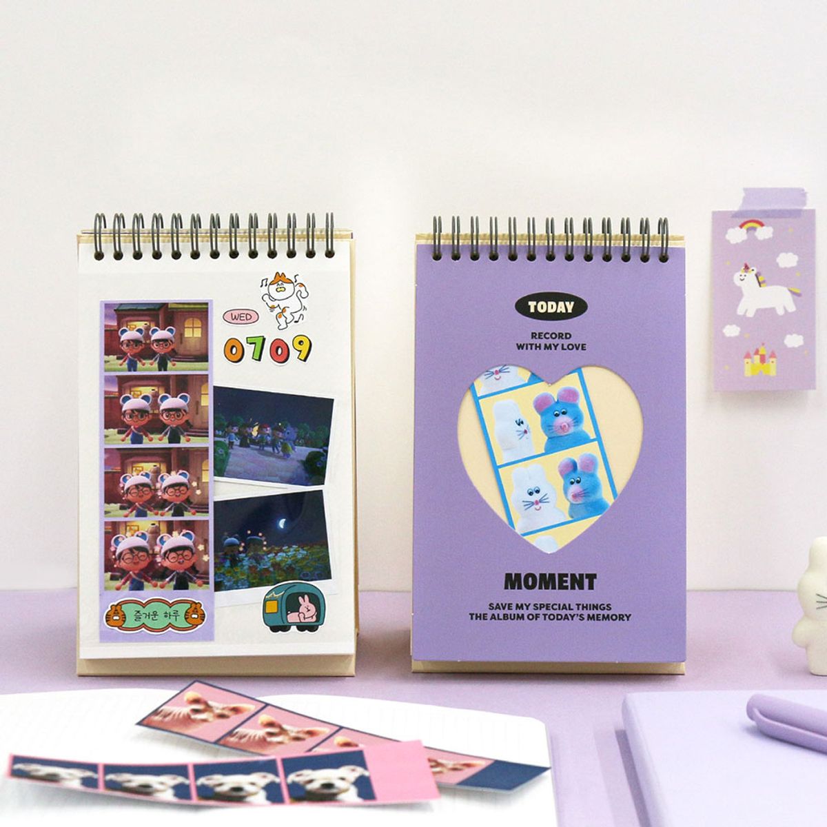 7321디자인(7321DESIGN) 올마인 탁상 네컷앨범