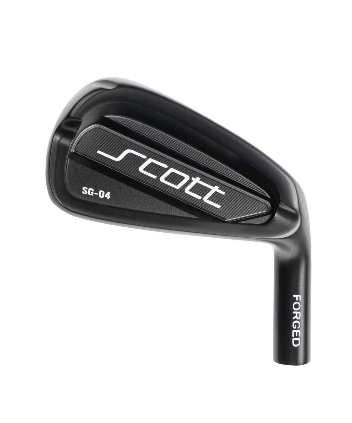스캇골프(SCOTTGOLF) SG-04 남성 단조아이언 헤드 4-P 세트[블랙 ]