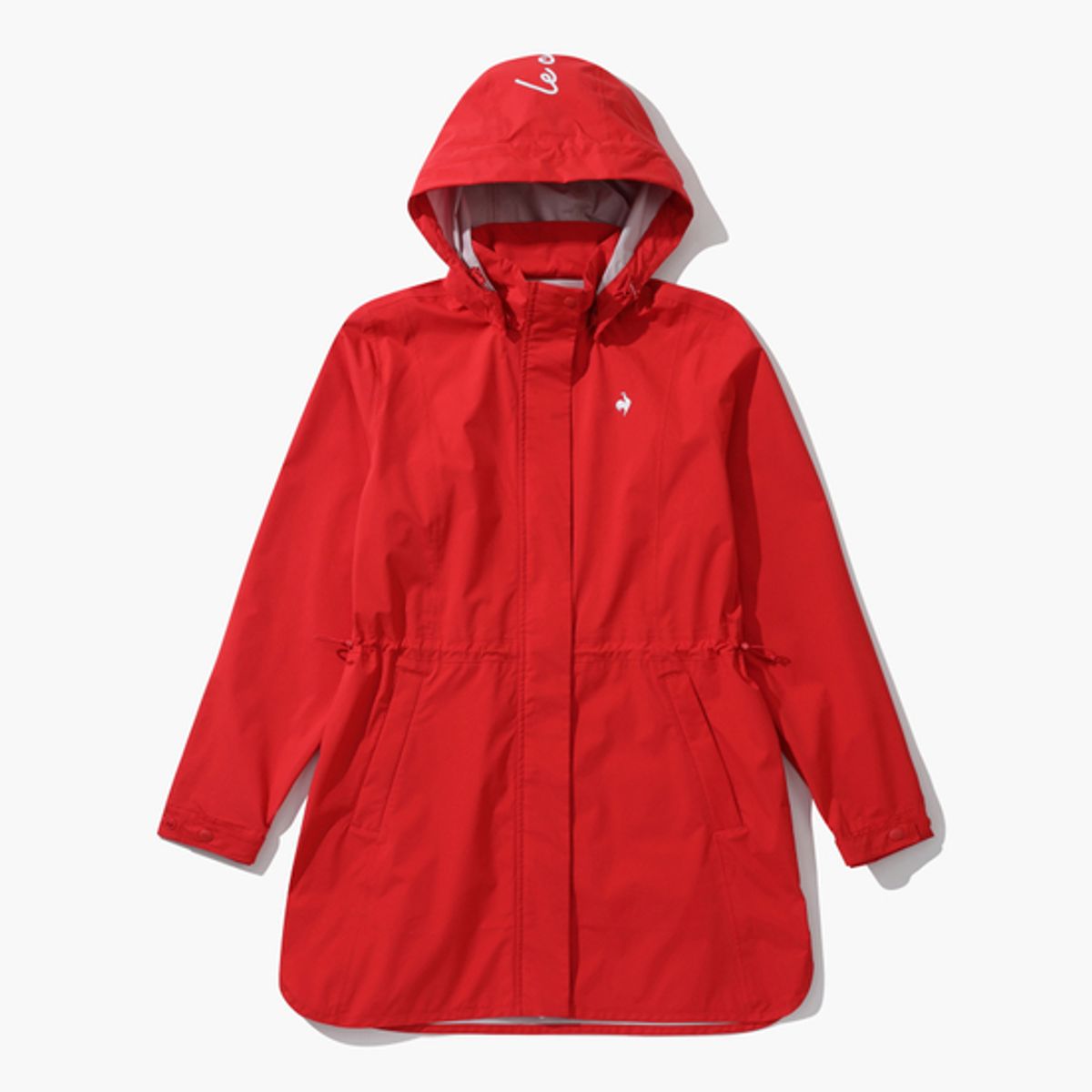 르꼬끄 골프(LECOQ GOLF) 여성 후드 탈부착형 패커블 레인코트 (GP122LRW21)