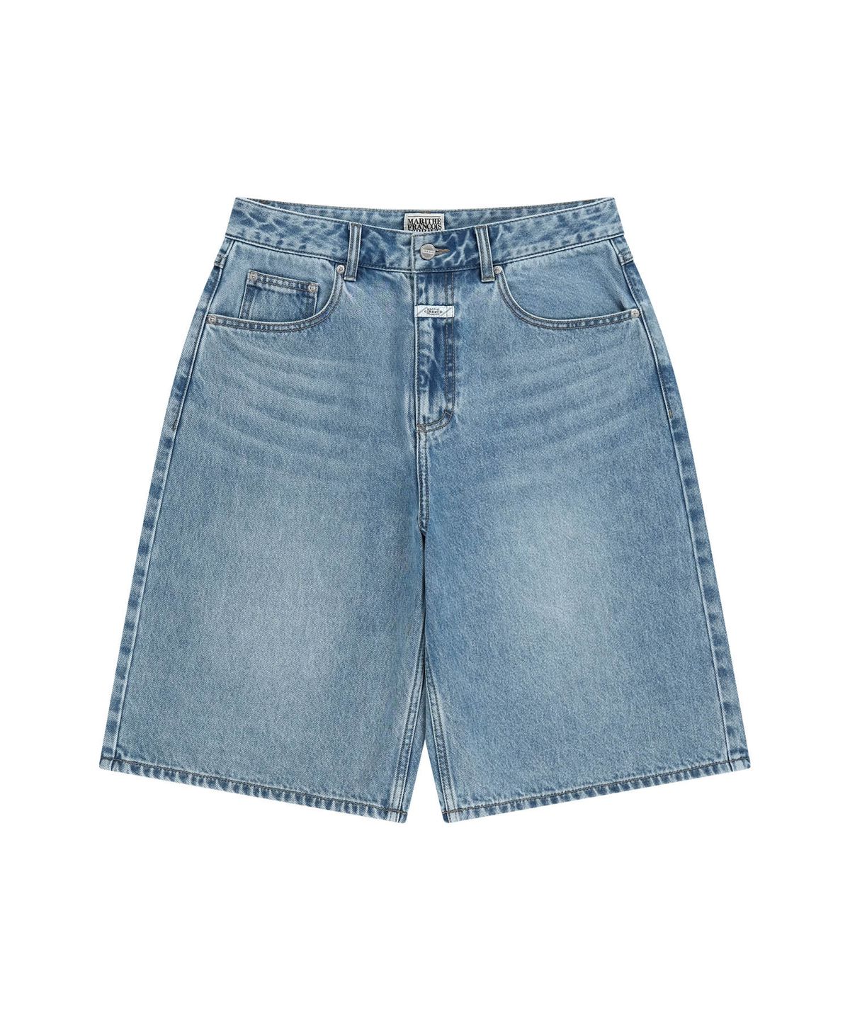 마리떼 프랑소와 저버(MARITHÉ + FRANҪOIS GIRBAUD) M BERMUDA DENIM PANTS light blue