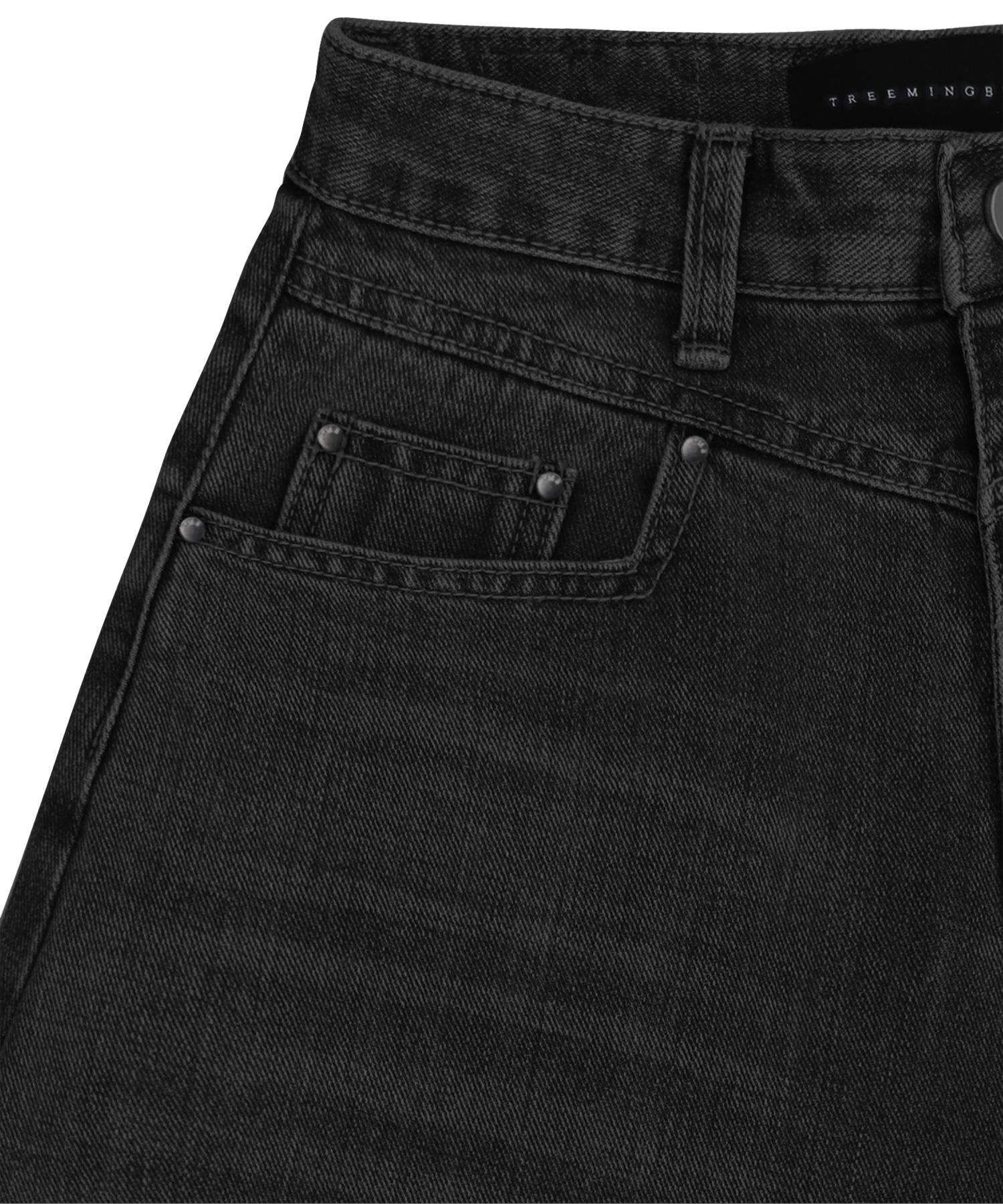 【TREEMINGBIRD】韓国人気◆Front Yoke Denim Pants TREEMINGBIRD]☆ Front Yoke Denim Pants(2色) (TREEMINGBIRD