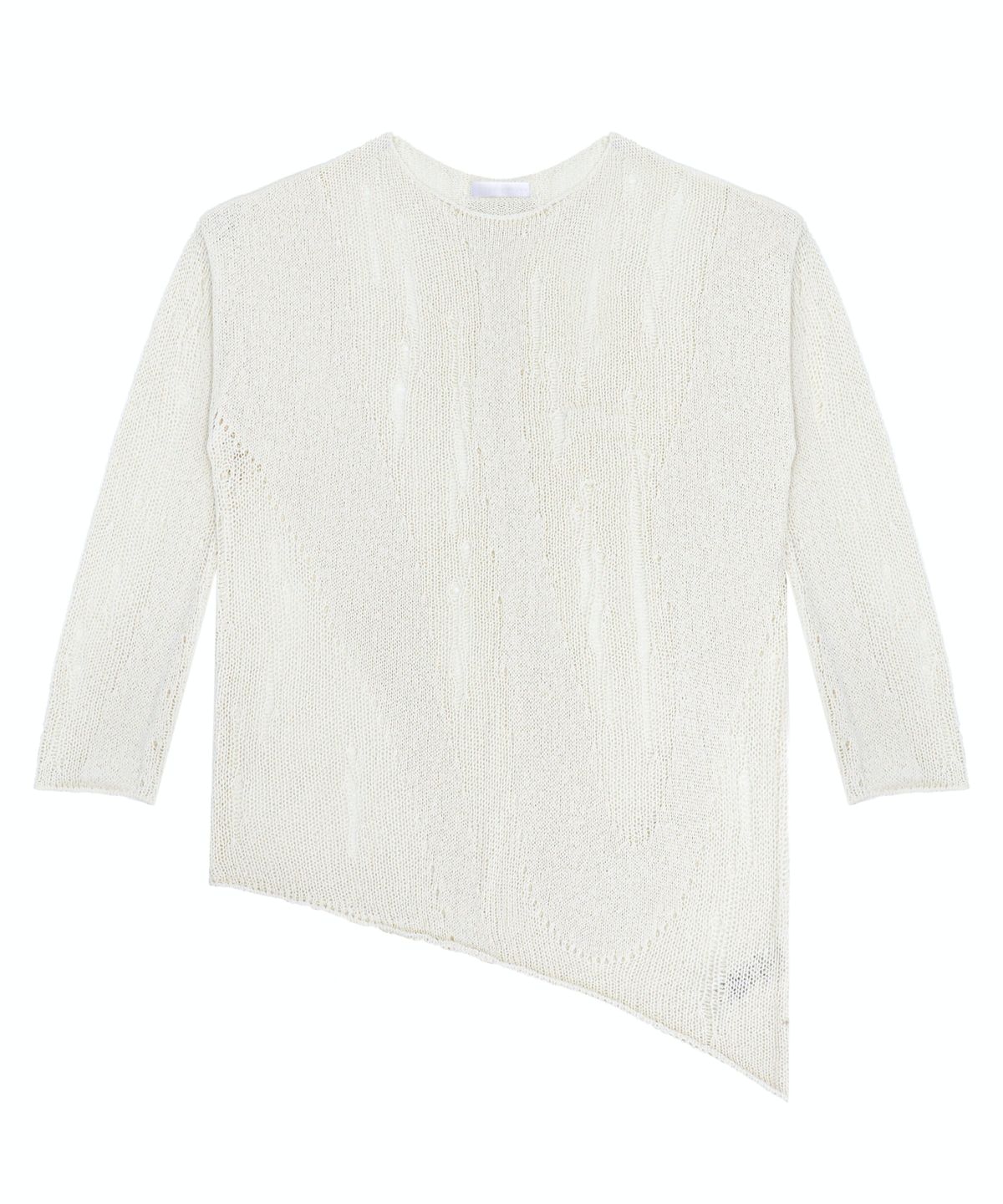 트리밍버드(TREEMINGBIRD) Brindled See-through Knit [ Ivory ]