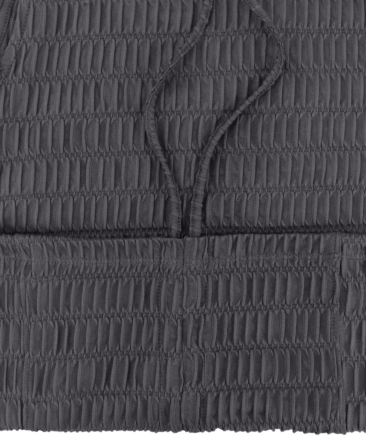 트리밍버드(TREEMINGBIRD) Tied Strap Sleeveless [ Charcoal ]