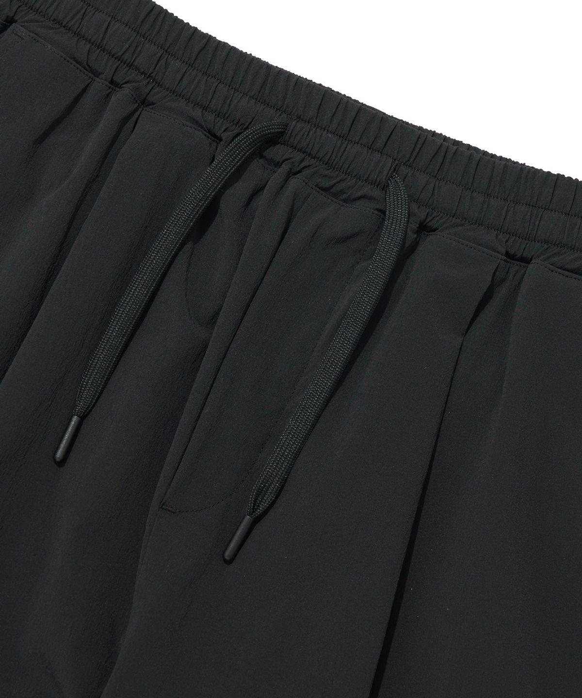 쿨트(KULTE) LIGHT WIDE CARGO PANTS BLACK