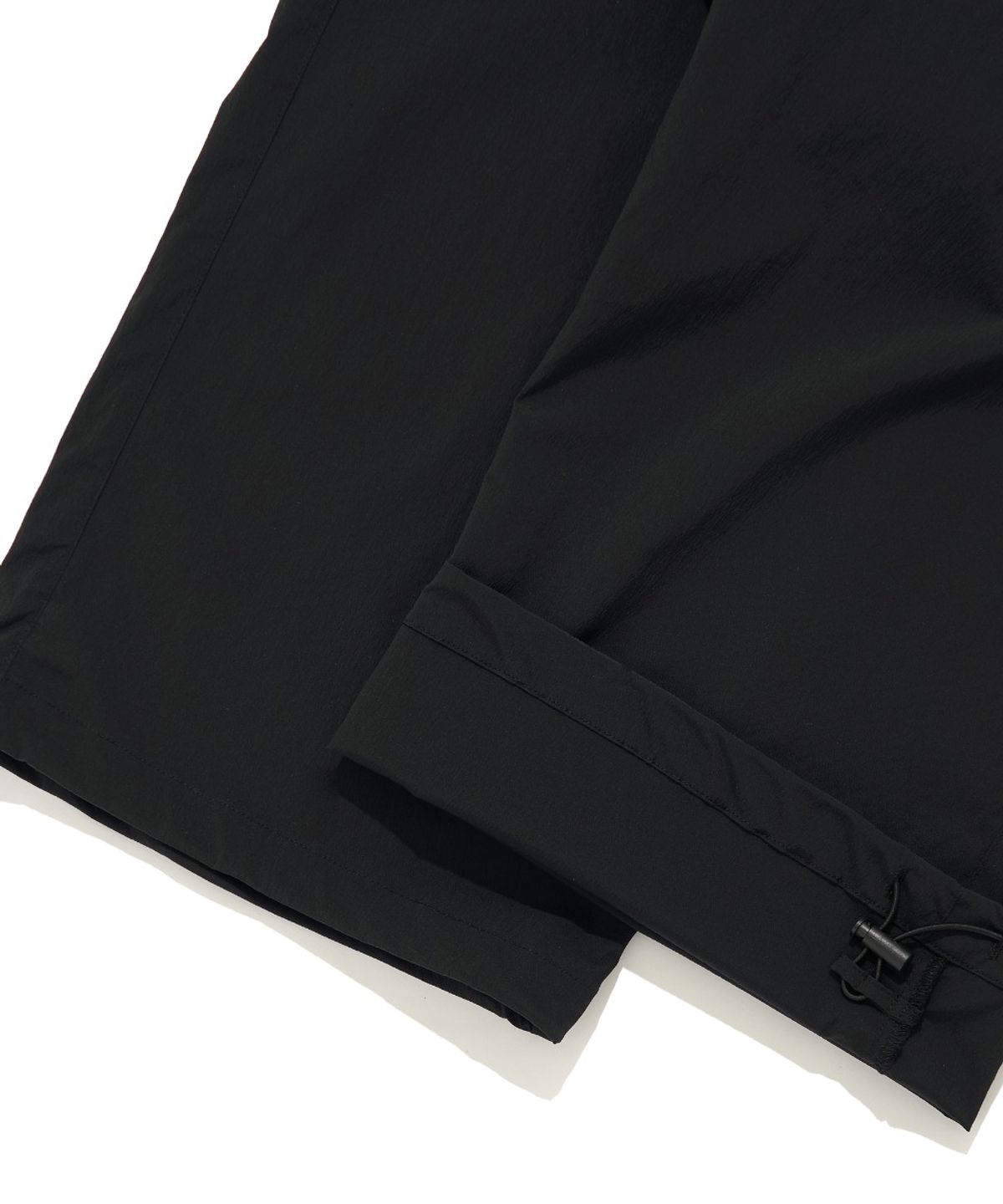 쿨트(KULTE) LIGHT WIDE CARGO PANTS BLACK