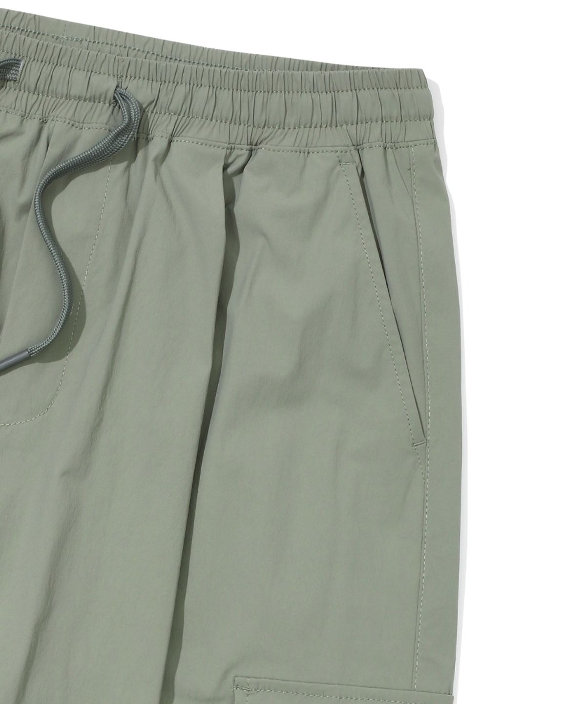 쿨트(KULTE) LIGHT WIDE CARGO PANTS KHAKI