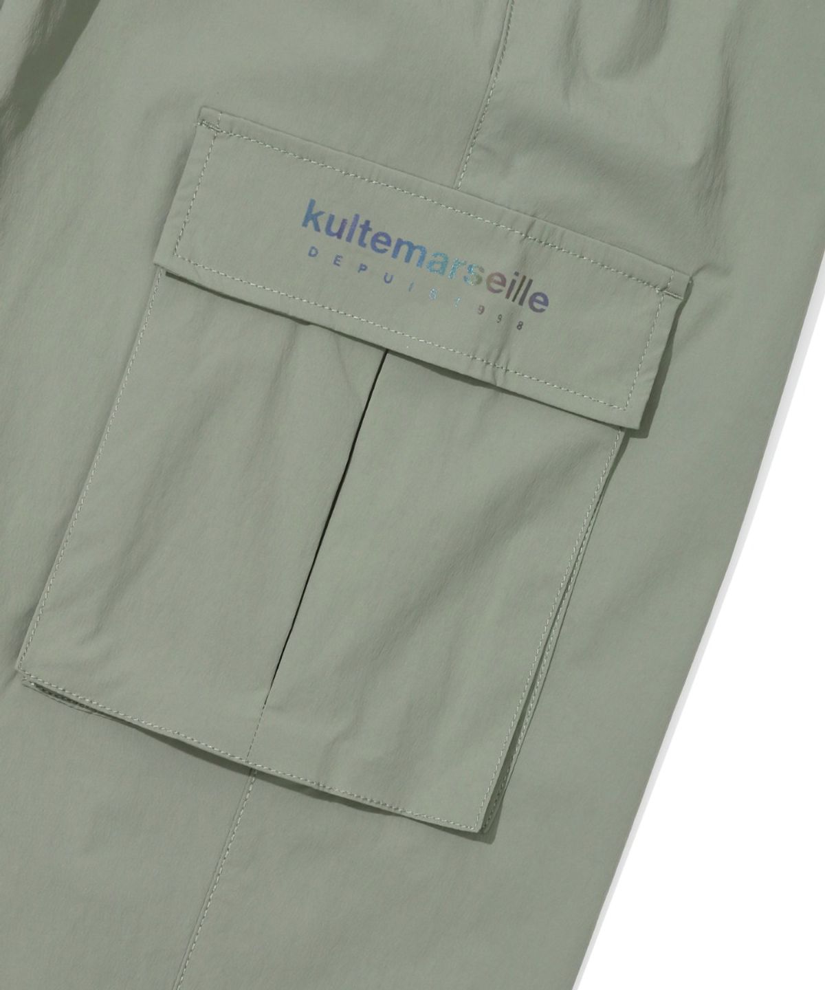 쿨트(KULTE) LIGHT WIDE CARGO PANTS KHAKI