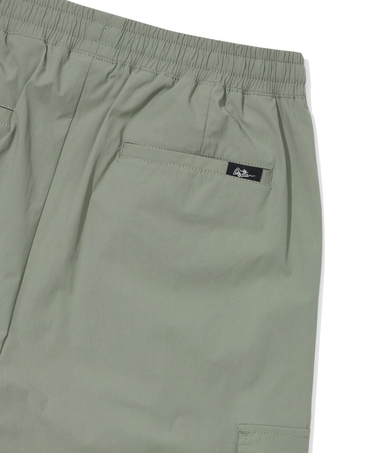 쿨트(KULTE) LIGHT WIDE CARGO PANTS KHAKI