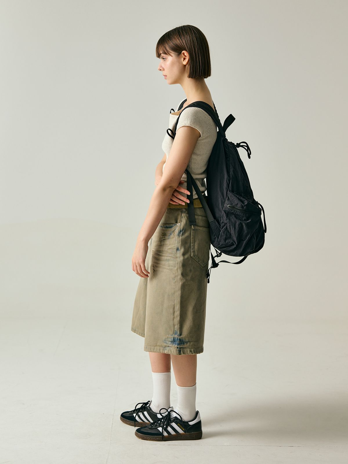 샐볼(SALBOL) LIGHT STREET BACKPACK [BLACK]
