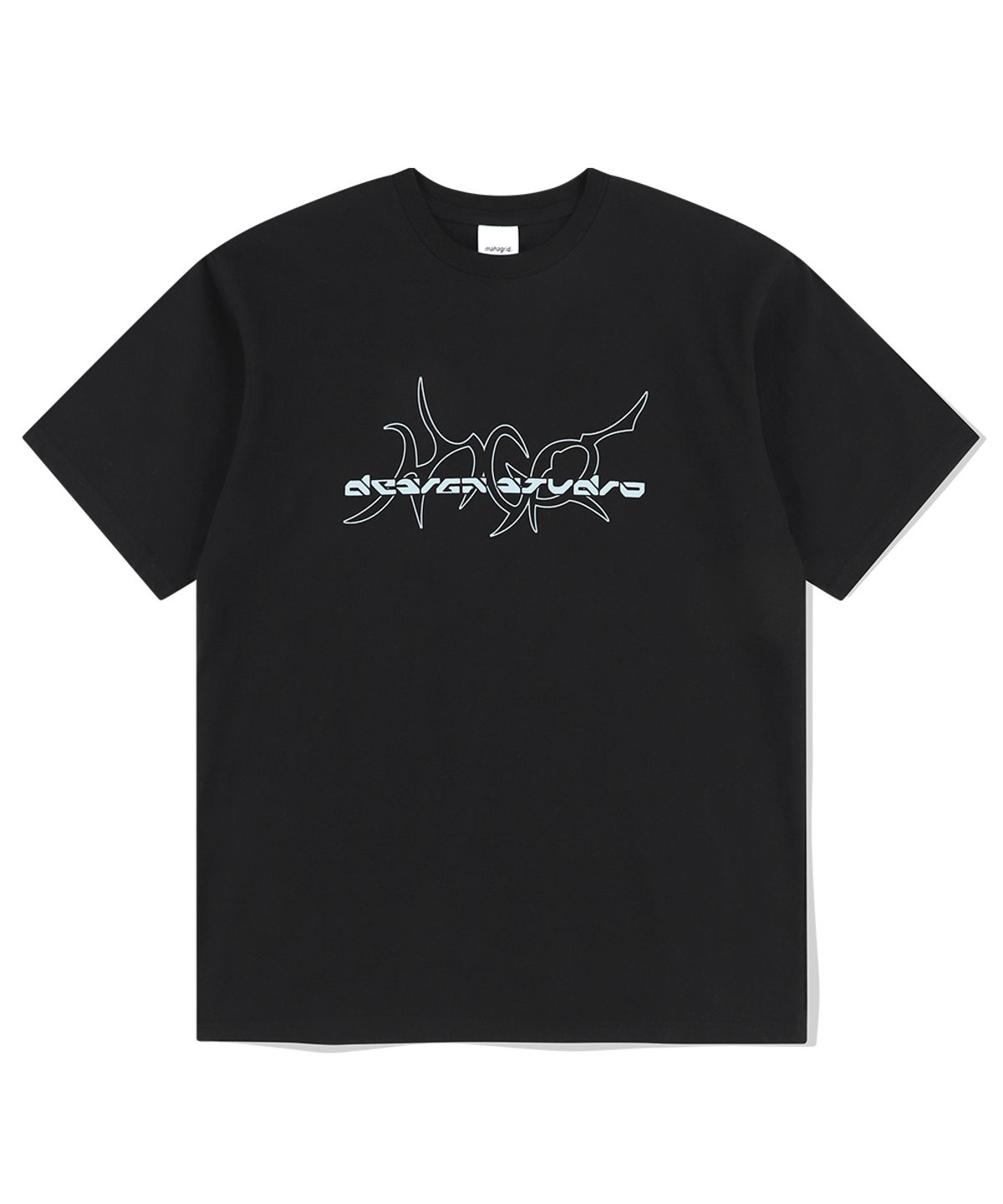 마하그리드(MAHAGRID) MULTI-LOGO TEE BLACK(MG2EMMT516A)