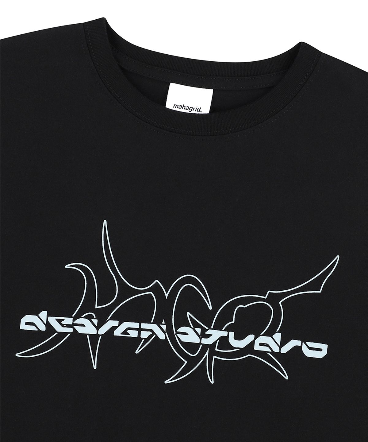 마하그리드(MAHAGRID) MULTI-LOGO TEE BLACK(MG2EMMT516A)