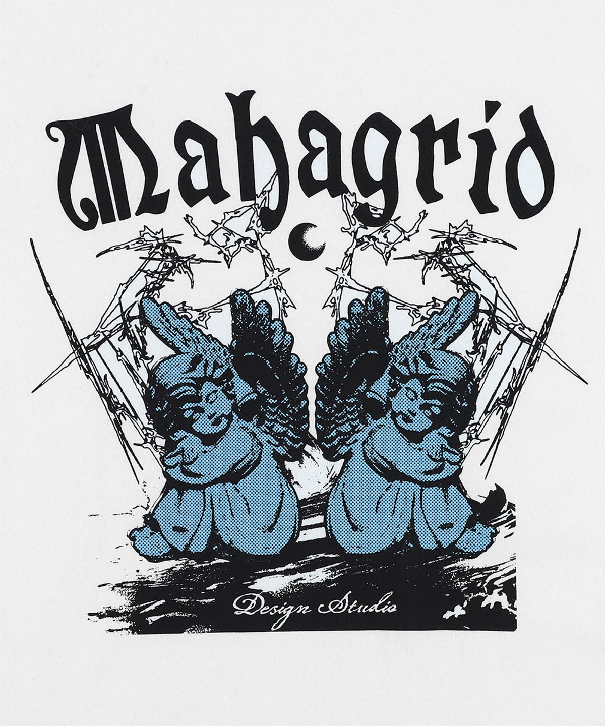 마하그리드(MAHAGRID) SLEEPING ANGELS TEE WHITE(MG2EMMT537A)