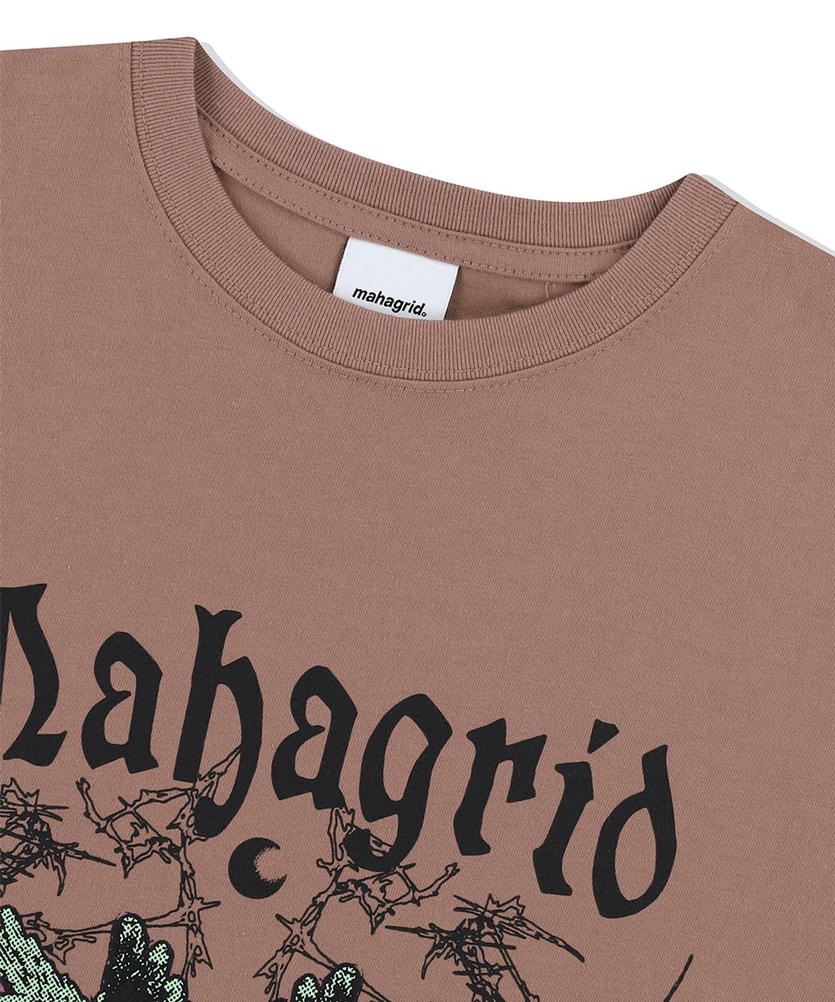 마하그리드(MAHAGRID) SLEEPING ANGELS TEE RED BEIGE(MG2EMMT537A)