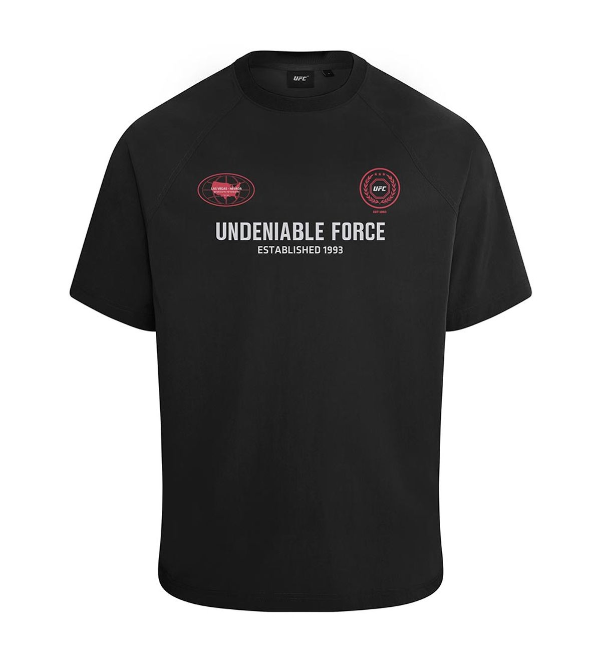 유에프씨 스포츠(UFC SPORT) UFC 헤리티지 오버핏 반팔 피스테 블랙 U2SSV2302BK