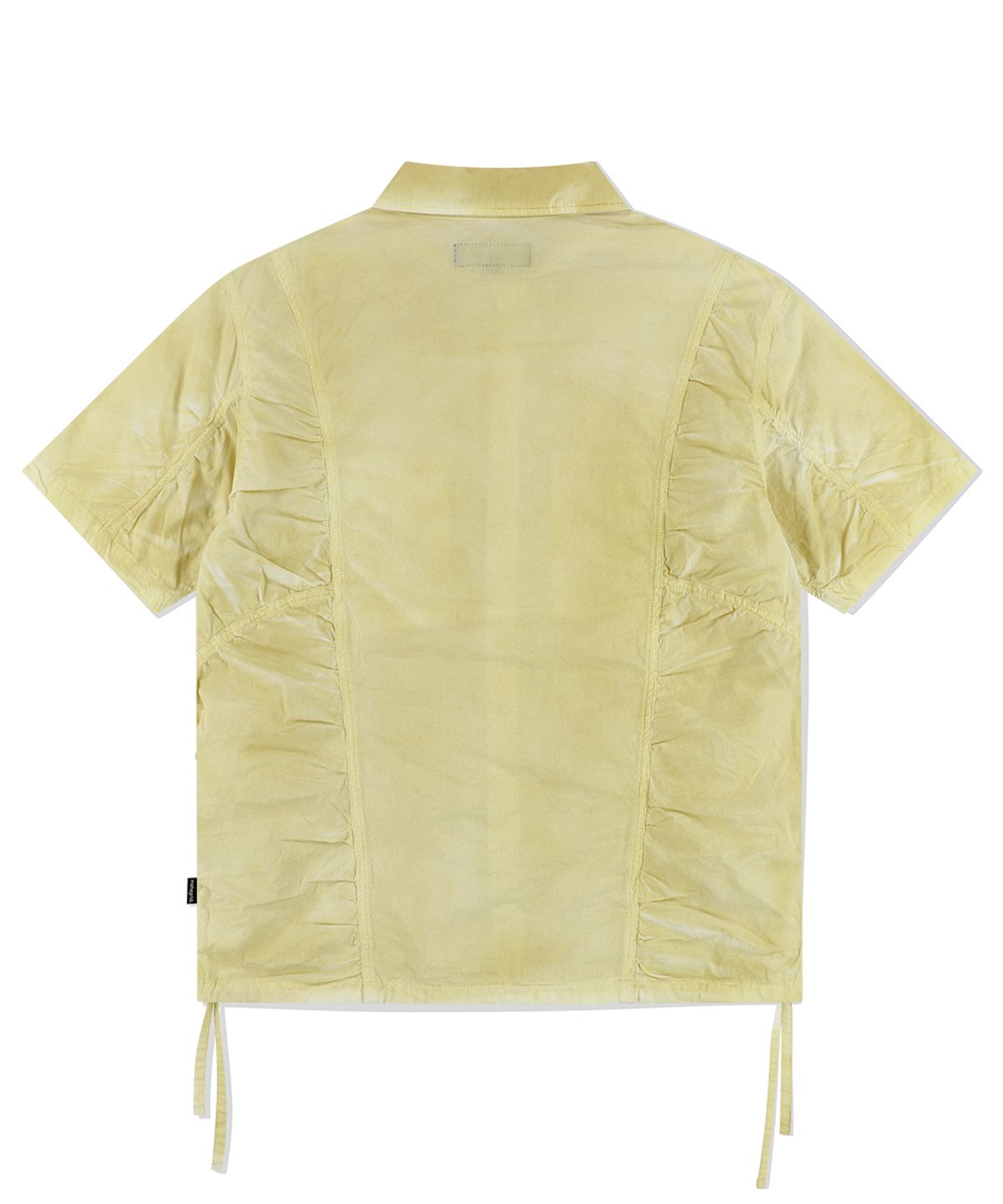 마하그리드(MAHAGRID) SPRAY DYED HALF SHIRT BEIGE(MG2EMMW340A)