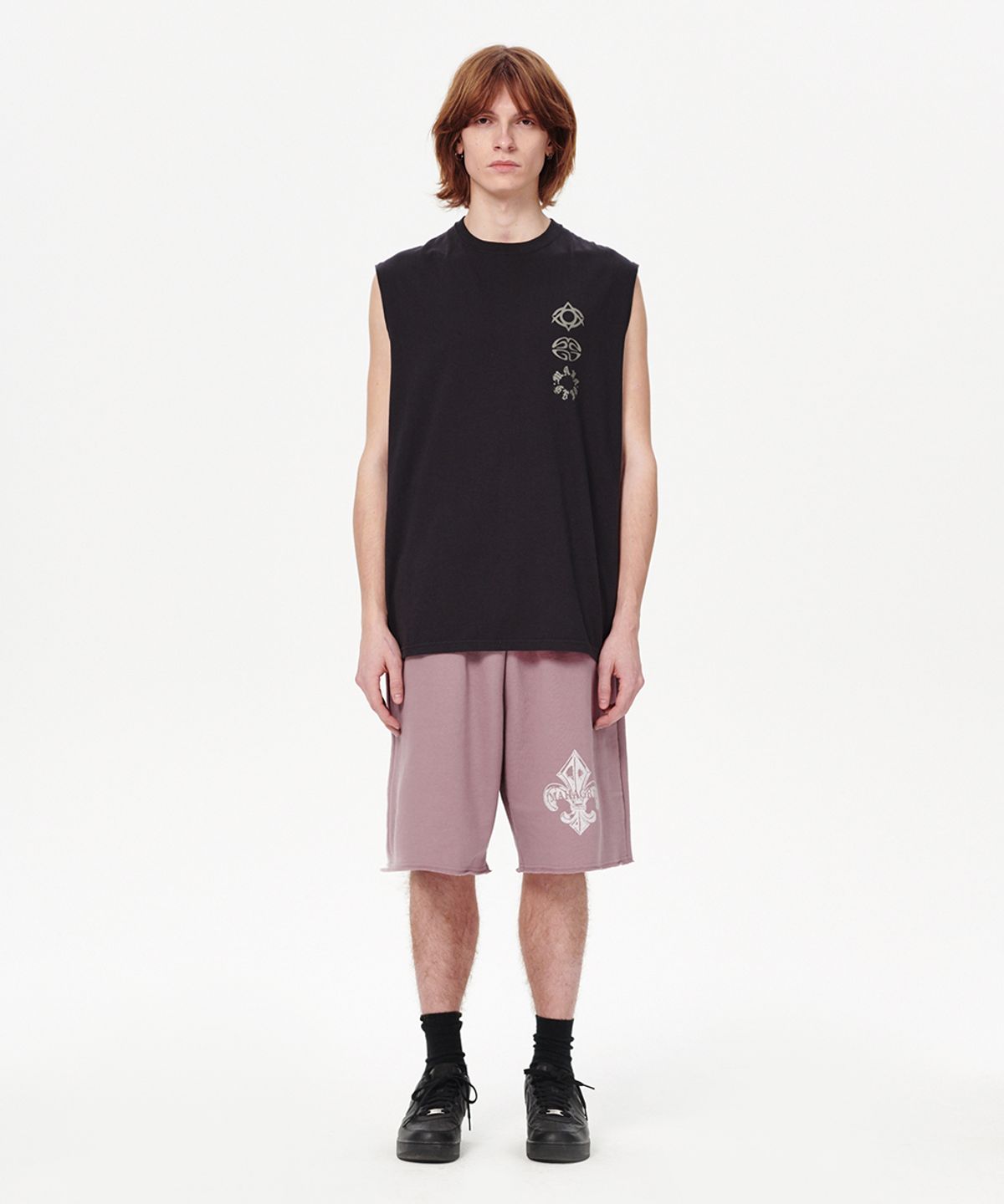 마하그리드(MAHAGRID) FLEUR BONES SHORT PINK(MG2EMMPA03A)
