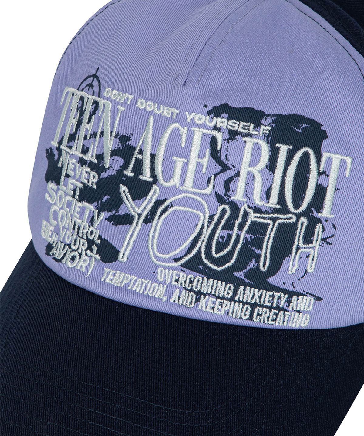 마하그리드(MAHAGRID) YOUTH TWO TONE BALL CAP NAVY(MG2ESMAB41A)