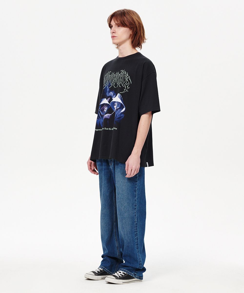 [ MAHAGRID]★24SS★韓国人気★SMOKING TOUR TEE SMOKING CAT TEE outfits✩ ⁡ ZOZOTOWN : on sale ⁡ [ SMOKING