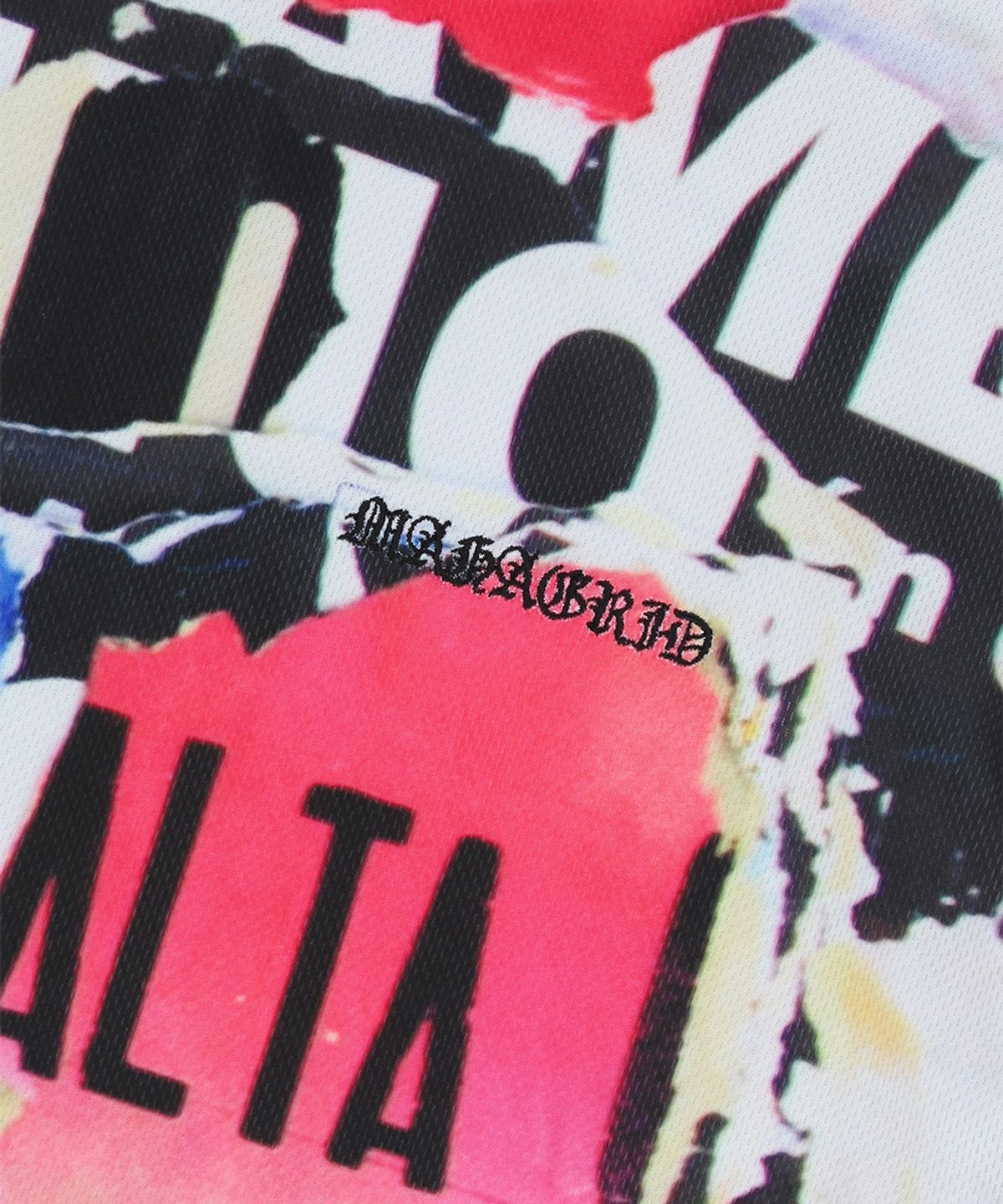 마하그리드(MAHAGRID) COLLAGE MESH TEE MULTI(MG2EMMT544A)