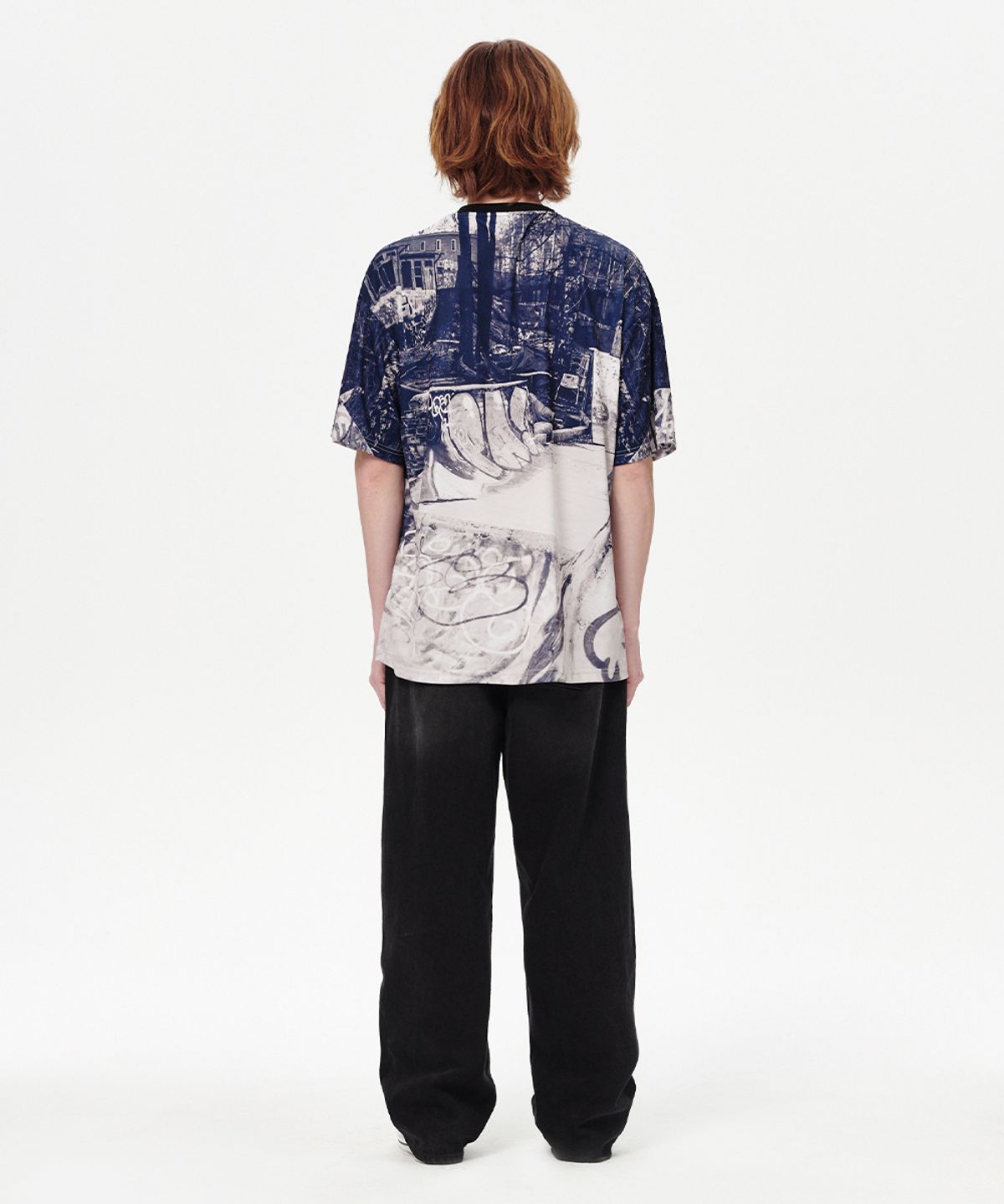 마하그리드(MAHAGRID) SKATE PARK MESH TEE MONO(MG2EMMT547A)