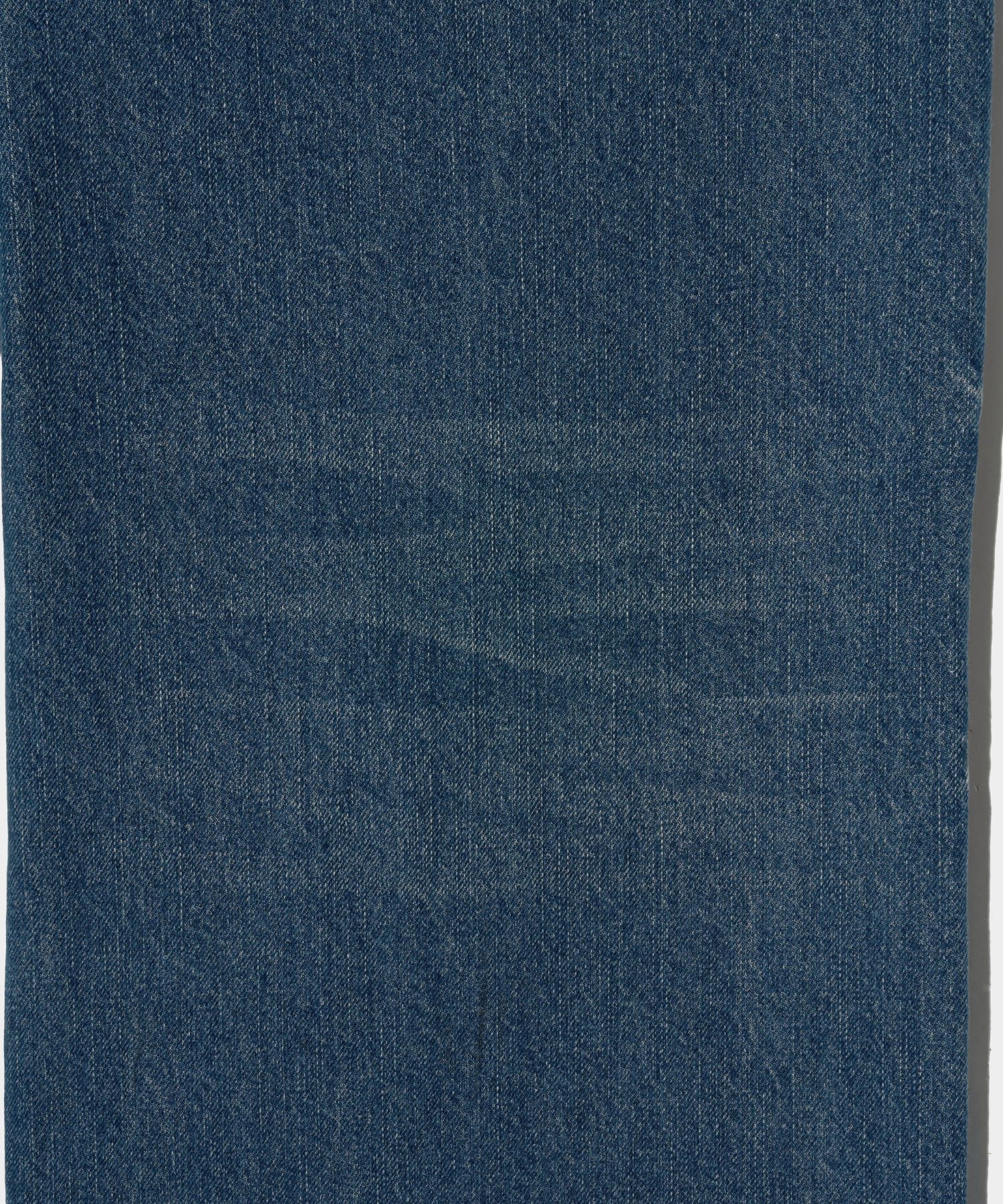 MUSINSA | SATUR Rain Wide Straight Denim Pants Light Washed Blue