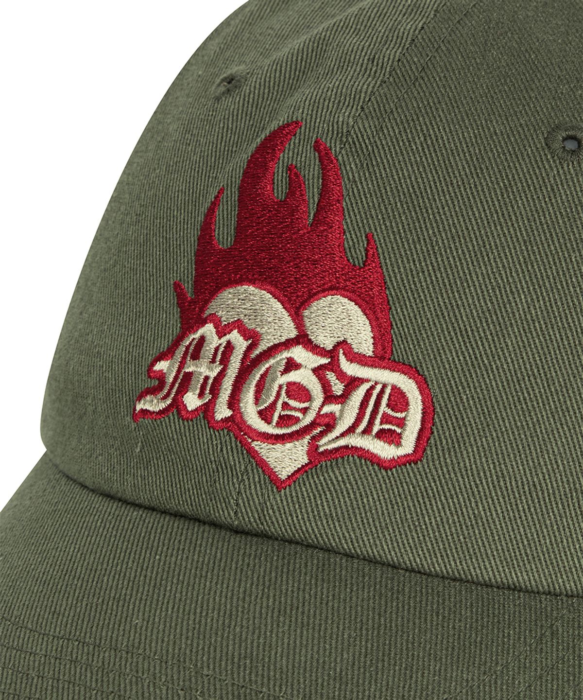 마하그리드(MAHAGRID) BURNING HEART CAP OLIVE(MG2ESMAB40A)