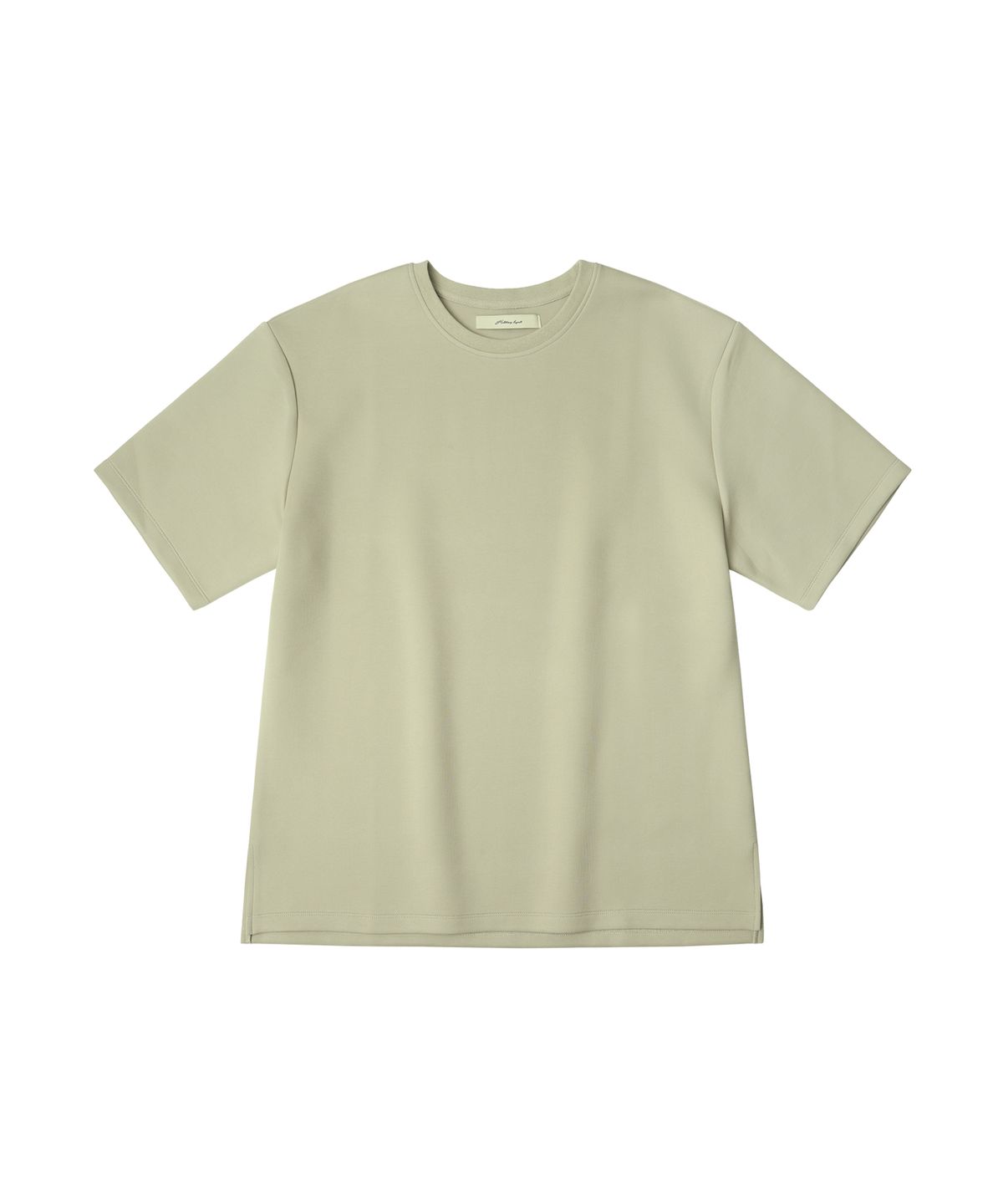 하프크라이즈 레이아웃(HALBKREIS LAYOUT) T20034 에센셜 루즈핏 반팔 티셔츠_Khaki