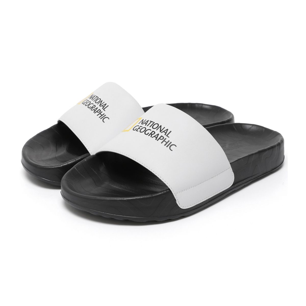 내셔널지오그래픽(NATIONALGEOGRAPHIC) N242USD323 리플 슬라이드 WHITE 2