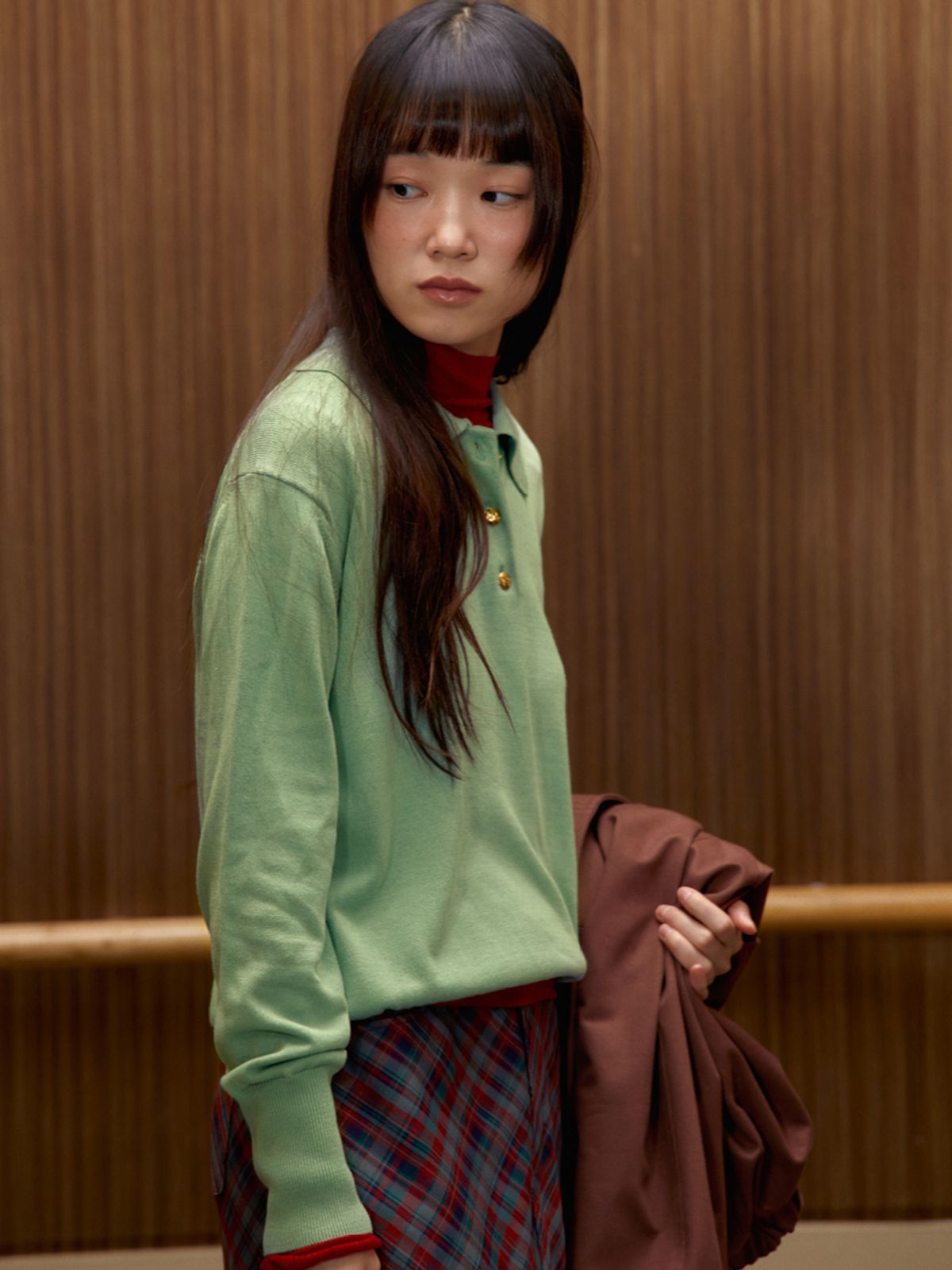 시엔느(SIENNE) New Royal Knit (Light Green)