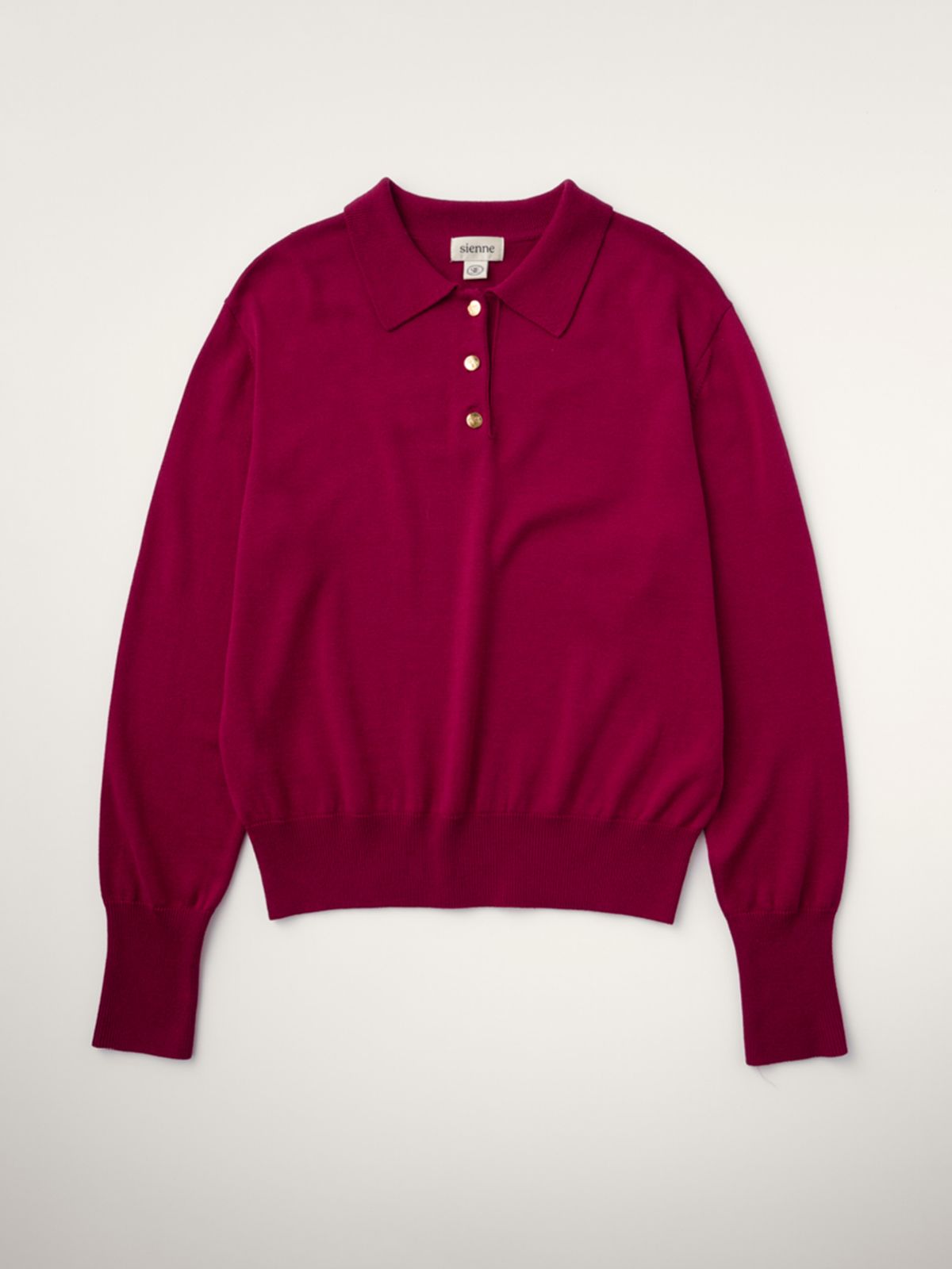 시엔느(SIENNE) New Royal Knit (Burgundy)