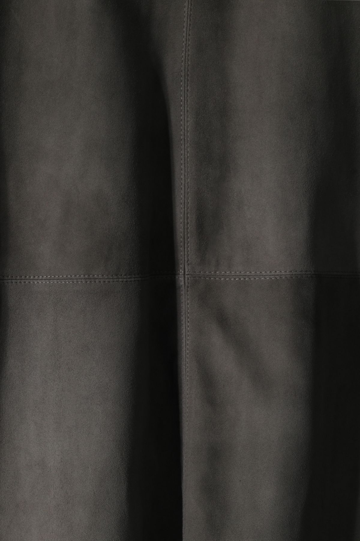 홀리선(HORLISUN) Capital Suede Leather Work Jacket Olive