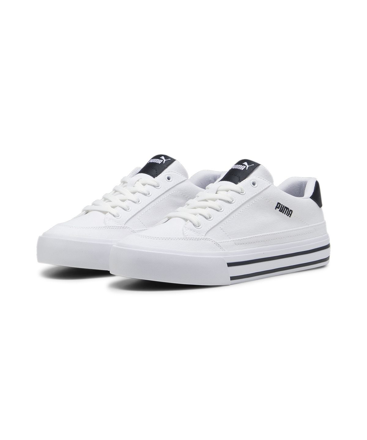 푸마(PUMA) 코트 클래식 벌크 - 화이트:블랙 / 395020-02