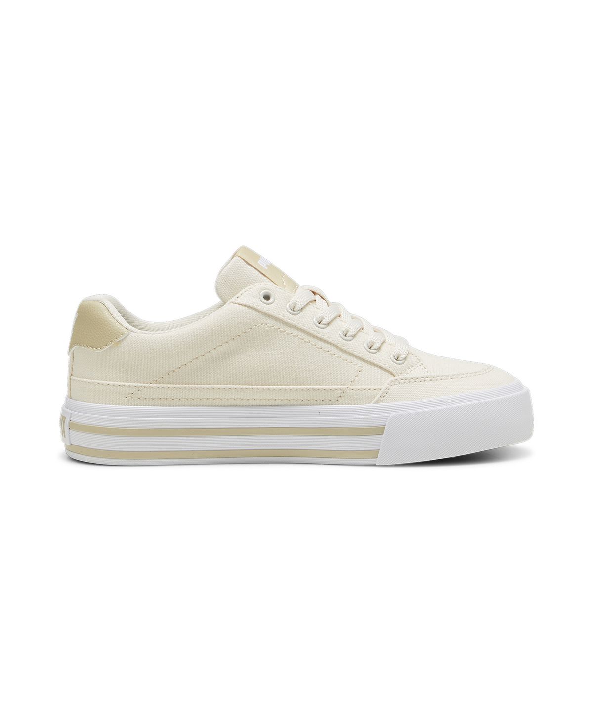 푸마(PUMA) 코트 클래식 벌크 - 스노우:아몬드:화이트 / 395020-08