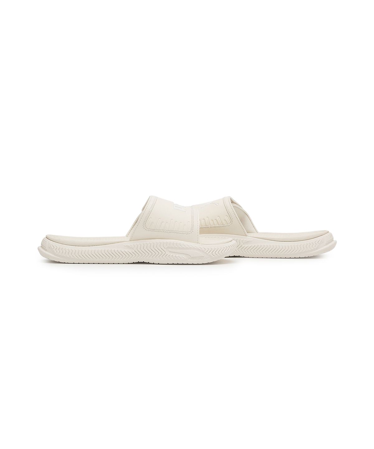 푸마(PUMA) 소프트라이드 프로 슬라이드 24 V - 아이보리:화이트 / 395431-09