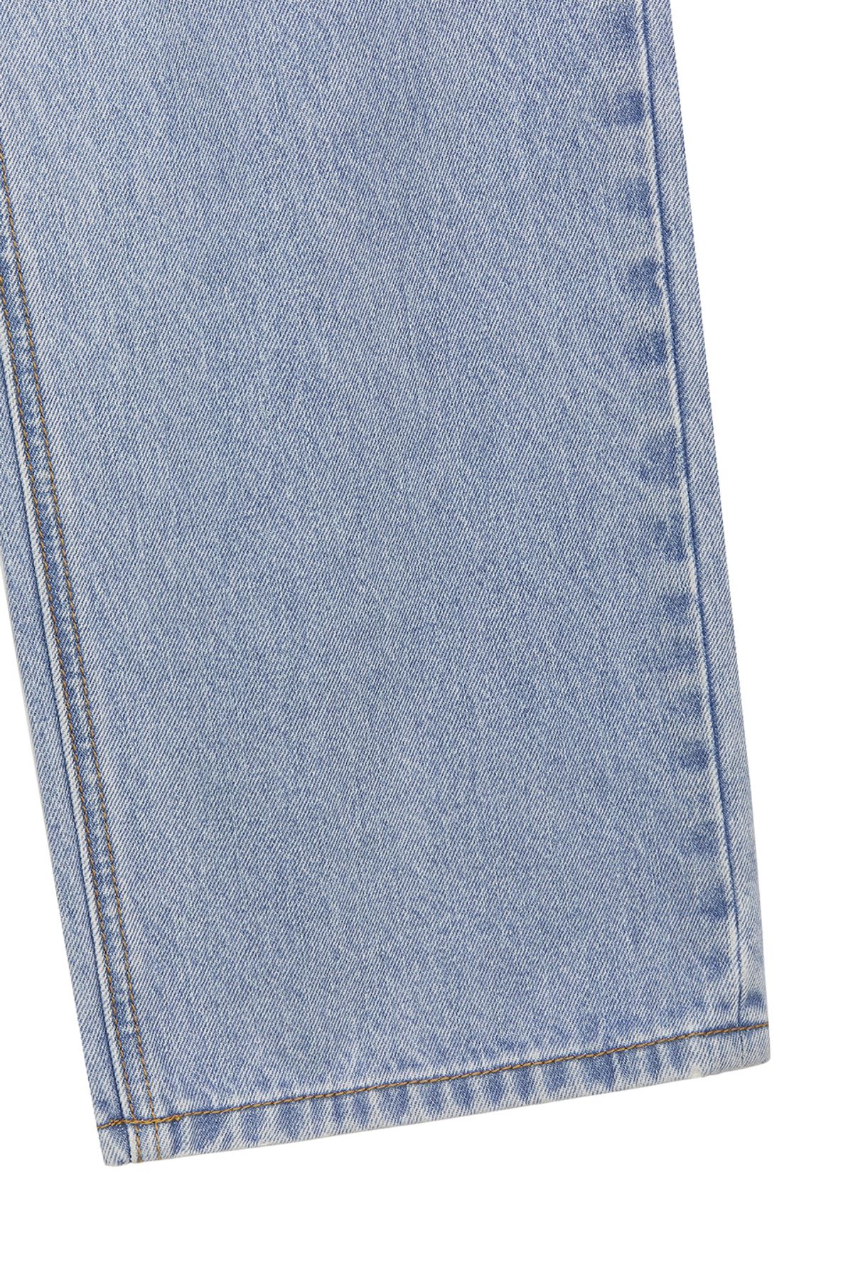 비바스튜디오(VIVASTUDIO) STRAIGHT SLUB DENIM PANTS [BLUE]